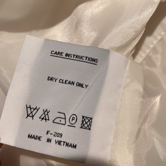 Donatella Ivory Pea Coat Style XL 🌿 D8 - Picture 11 of 15